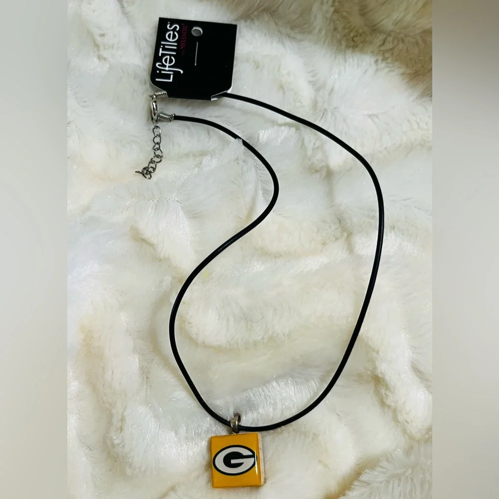 NFL Green Bay Packers tile necklace